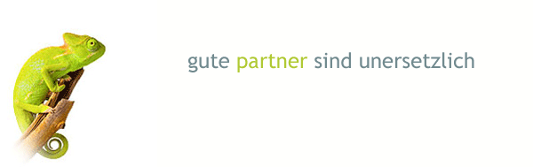 gute Partner sind unersetzlich